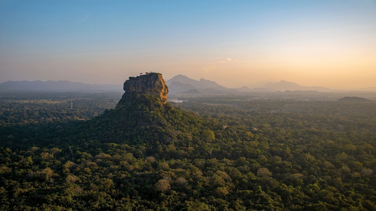 Sigiriya at sunrise