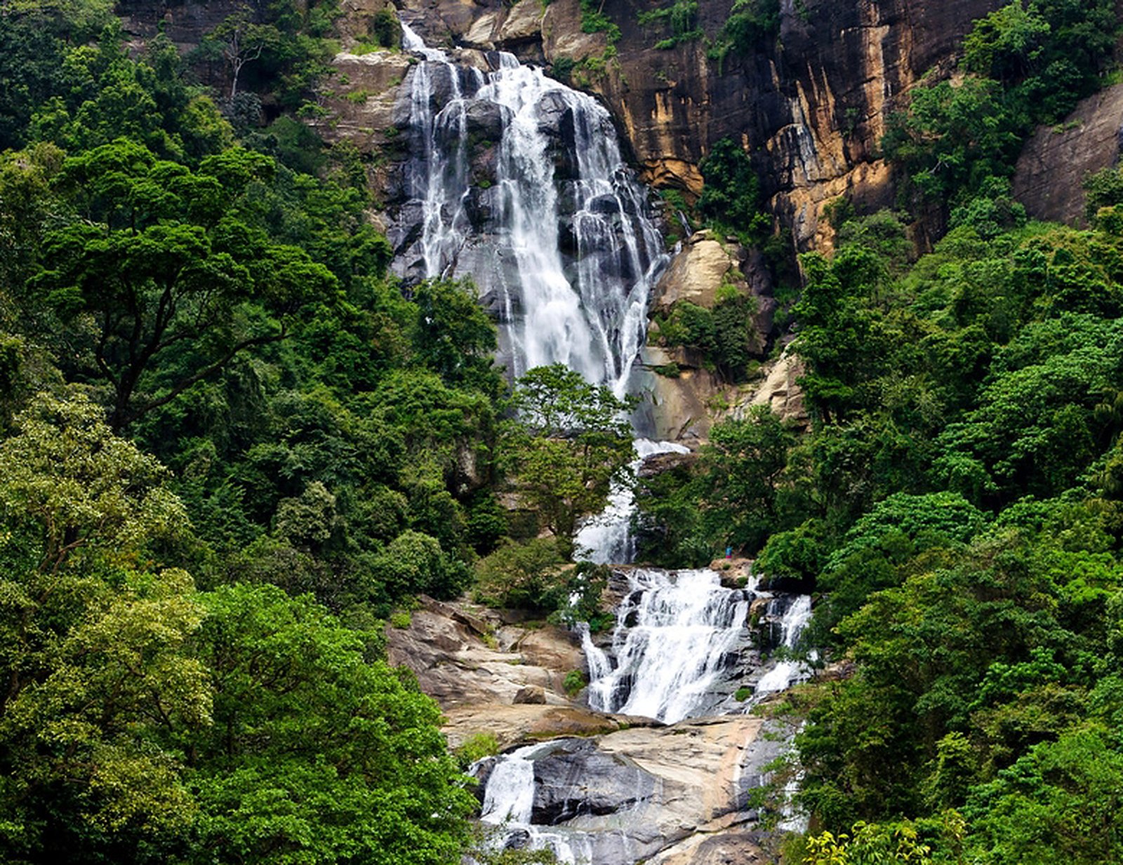 Waterfall in the hill country